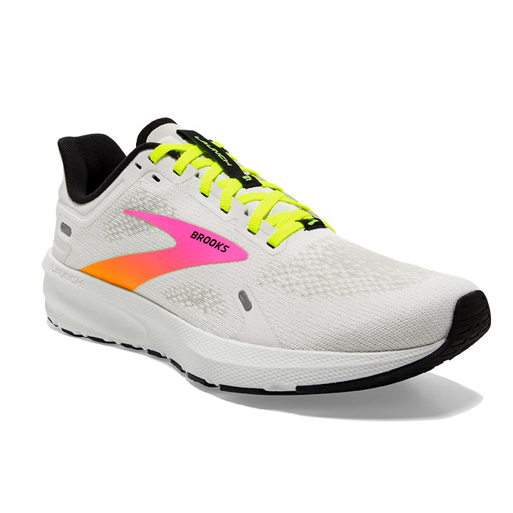 Brooks launch 5 shop pink blue yellow
