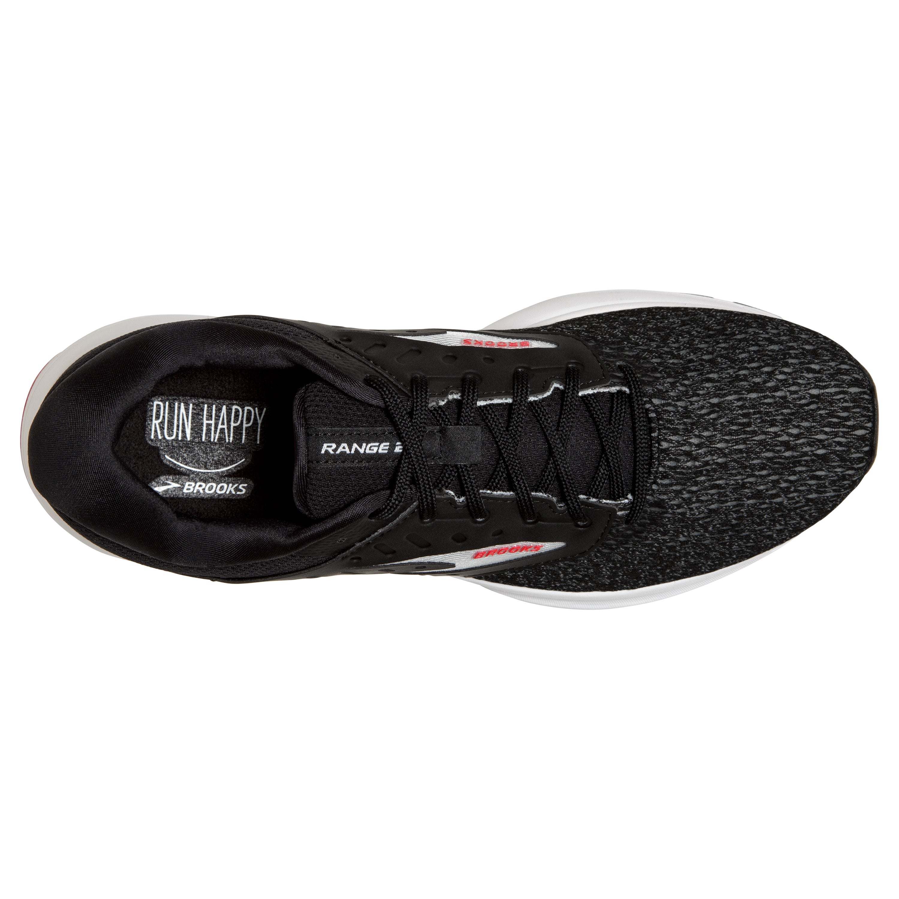 Mens black brooks sales running shoes