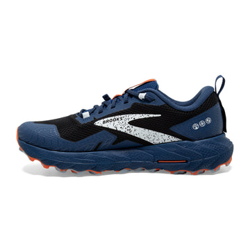 Brooks Divide 4 GTX Mens Trail Running Shoes (Black/Firecracker