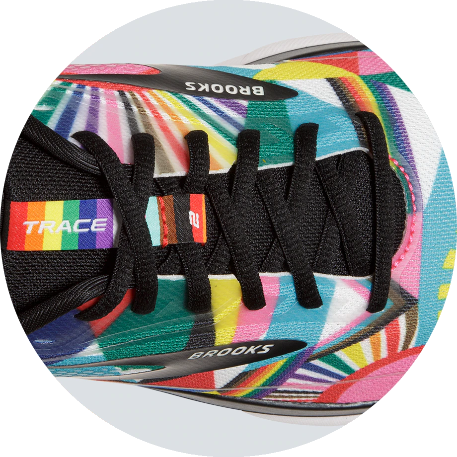 Brooks sales rainbow shoes