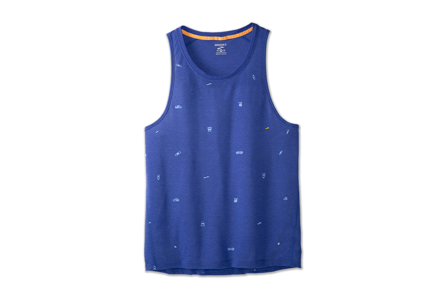 Distance Graphic Tank Men's running tanks